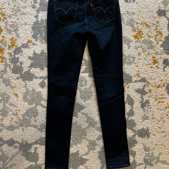 Dark Blue Skinny Jeans - Picture 2 of 2